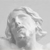 Charles Ray, Study after Algardi, 2021, papier fait main ; détail : le visage